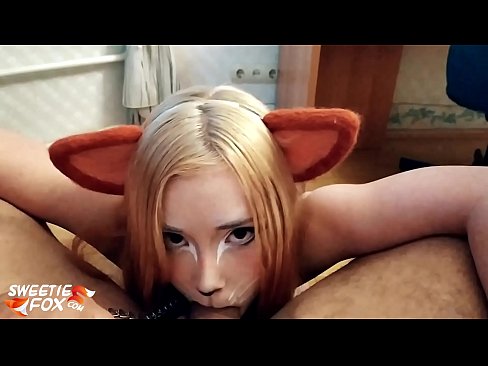 ❤️ Кицунэ глытае член і канчае ў рот ❤️❌ Порна-відэа на be.porn-milf300.ru ❌